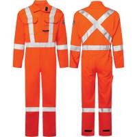 Combinaisons Avenger, 7 oz, Taille 36, Orange haute visibilit&eacute; PB Rental Co. Ltd.
