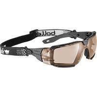 RUSH+ 2.0 XP M/L Safety Glasses with Black & Grey Frame, Copper Lens, Anti-Fog/Anti-Scratch, ANSI Z87+ PB Rental Co. Ltd.