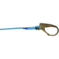 Cordage de s&eacute;curit&eacute; Superline avec cosse en nylon & mousqueton verrouillable de 2-1/4" PB Rental Co. Ltd.