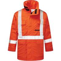 Parka isol&eacute; de 9 oz Haute visibilit&eacute; Avenger, style 515, Hommes, T-petit, Orange PB Rental Co. Ltd.