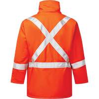 Parka isol&eacute; de 9 oz Haute visibilit&eacute; Avenger, style 515, Hommes, T-petit, Orange PB Rental Co. Ltd.