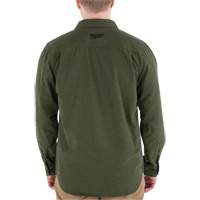 GRIDIRON Flannel Shirt, Men's, Small, Green PB Rental Co. Ltd.