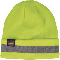 N-Ferno&reg; Reflective, Cuffed Rib Knit Winter Hat, Acrylic Lining, One Size, High-Visibility Lime Green PB Rental Co. Ltd.
