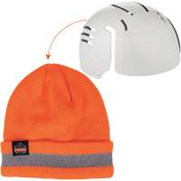 N-Ferno&reg; Reflective Rib Knit Winter Hat & Bump Cap Insert, Acrylic Lining, Medium/Small, Orange PB Rental Co. Ltd.