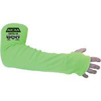 Manchon &agrave; haute protection contre la coupe, PEHP/Polyester/Spandex/Acier inoxydable, 18", ASTM ANSI niveau A6/EN 388 niveau F, Vert PB Rental Co. Ltd.