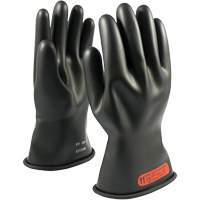 NOVAX&reg; Rubber Insulating Glove with Straight Cuff, ASTM Class 0, Size 6, 11" L PB Rental Co. Ltd.