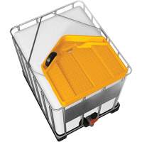 Large 3.9 Gal. Yellow Chemically-Resistant Polyethylene IBC Funnel PB Rental Co. Ltd.