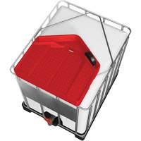 Large 3.9 Gal. Red Chemically-Resistant Polyethylene IBC Funnel PB Rental Co. Ltd.