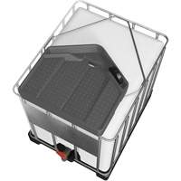 Large 3.9 Gal. Grey Chemically-Resistant Polyethylene IBC Funnel PB Rental Co. Ltd.