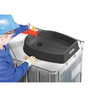 Medium 7.9 Gal. Grey Chemically-Resistant Polyethylene IBC Funnel PB Rental Co. Ltd.