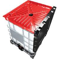 Full 30 Gal. Red IBC Funnel Kit PB Rental Co. Ltd.