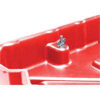 Full 30 Gal. Red IBC Funnel Kit PB Rental Co. Ltd.