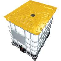 Full Size 30 Gal. Yellow Chemically-Resistant Polyethylene IBC Funnel PB Rental Co. Ltd.