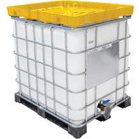 Full Size 30 Gal. Yellow Chemically-Resistant Polyethylene IBC Funnel PB Rental Co. Ltd.