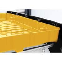 Full Size 30 Gal. Yellow Chemically-Resistant Polyethylene IBC Funnel PB Rental Co. Ltd.