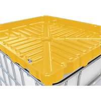 Full Size 30 Gal. Yellow Chemically-Resistant Polyethylene IBC Funnel PB Rental Co. Ltd.