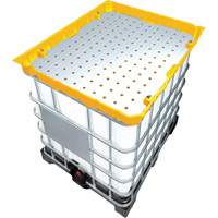 Full 30 Gal. Yellow IBC Funnel Kit PB Rental Co. Ltd.