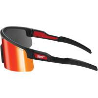 Lunettes de s&eacute;curit&eacute; enveloppantes, Lentille Rouge/Miroir, Anti-&eacute;gratignures, ANSI Z87+/R&eacute;pond ou surpasse la norme CSA Z94.3 PB Rental Co. Ltd.