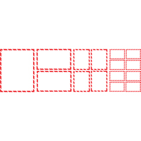 WHMIS Labels 400/Pkg, Paper, Roll, 5-1/2" L x 4-1/4" W PB Rental Co. Ltd.