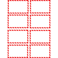 WHMIS Labels 800/Pkg, Paper, Roll, 2-3/4" L x 4-1/4" W PB Rental Co. Ltd.