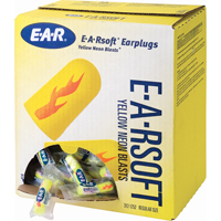 E-A-Rsoft Yellow Neon Blasts Earplugs, Bulk - Polybag PB Rental Co. Ltd.