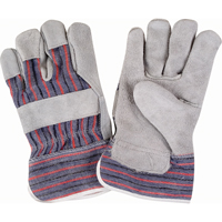 Gants d'ajusteur rugueux, Grand, Paume en Cuir de vache refendu, Doublure en Coton PB Rental Co. Ltd.