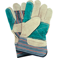 Gants d'ajusteur avec paume double, Grand, Paume en Cuir de vache refendu, Doublure en Coton PB Rental Co. Ltd.