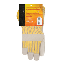 Standard-Duty Dry-Palm Fitters Gloves, Large, Grain Cowhide Palm, Cotton Inner Lining PB Rental Co. Ltd.