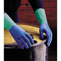 Gants Protector, Taille 6/Petit/6,5, 13" lo, Nitrile/Latex de caoutchouc, Doublure en Ouat&eacute;e, 28 mils PB Rental Co. Ltd.