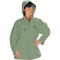 Hurricane Flame Retardant/Oil Resistant Rain Suits - Jacket, 4X-Large, Green PB Rental Co. Ltd.