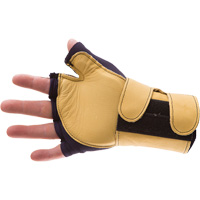 Gants de protection sup&eacute;rieure contre les impacts & les microtraumarismes r&eacute;p&eacute;t&eacute;s, main droite, Taille T-petit, Paume Cuir fleur PB Rental Co. Ltd.