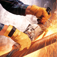 Gants antivibrations Air Glove, Taille T-petit, Paume Cuir fleur PB Rental Co. Ltd.