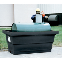 Unit&eacute; de confinement Poly-Tank 275 avec drain, 82,3" lo x 45" la x 35,3" h, 275 gal. US Capacit&eacute; PB Rental Co. Ltd.