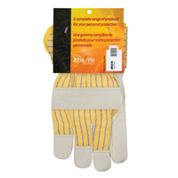 Winter-Lined Patch-Palm Fitters Gloves, Large, Grain Cowhide Palm, Cotton Fleece Inner Lining PB Rental Co. Ltd.