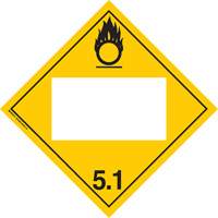 Plaque-&eacute;tiquette TMD oxidant, Vinyle adh&eacute;sif PB Rental Co. Ltd.