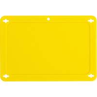 &eacute;tiquette vierge pour vanne, Plastique, 4-3/4" la x 3-1/4" h PB Rental Co. Ltd.