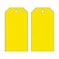 &eacute;tiquettes vierges pour la pr&eacute;vention des accidents, M&eacute;tal, 3" la x 5-3/4" h PB Rental Co. Ltd.