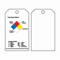 &eacute;tiquettes auto-plastifiantes du droit &agrave; l'information, Polyester, 3" la x 5-3/4" h, Anglais PB Rental Co. Ltd.