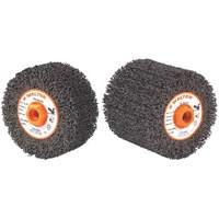 FX Cleaning & Finishing Drum, 4-1/4" Dia. x 2" W, 5/8"-11 Arbor, Coarse Grit PB Rental Co. Ltd.