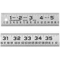 Tinner's Circumference Rule, 4' L, Steel, 1/16" Graduations PB Rental Co. Ltd.
