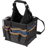 Grands porte-outils pour &eacute;lectriciens et travaux de maintenance, Polyester, 23 pochettes, Noir PB Rental Co. Ltd.