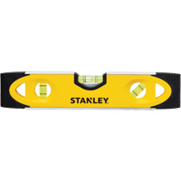 Shock-Resistant Torpedo Level, 9" L, Aluminum, 3 Vials, Magnetic PB Rental Co. Ltd.