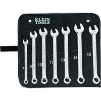 Wrench Set with Pouch, Combination, 7 Pieces, Metric PB Rental Co. Ltd.