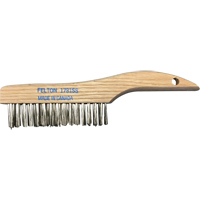 Brosses de nettoyage &agrave; manche en patin, Acier inoxydable, 4 x 16 rangs de fils, Longueur 10" PB Rental Co. Ltd.