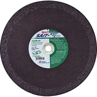 Meule &agrave; tronçonner haute vitesse pour le b&eacute;ton C24R, 12" x 1/8", Arbre de 1", Type 1, Oxyde d'aluminium, 6300 Tr/min PB Rental Co. Ltd.