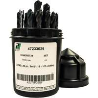 Jeu de forets robustes, 29 morceaux, Acier rapide PB Rental Co. Ltd.