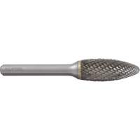 AllSteel Flame Shape Carbide Burr, SH-5, 1/2" Dia., 1/4" Shank, 1-1/4" Depth of Cut PB Rental Co. Ltd.