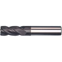 Unequal Helix End Mill, 1/2" Dia., 3" L, 4 Flutes, 1/2" Shank, Carbide PB Rental Co. Ltd.