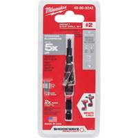 Foret &eacute;tag&eacute; #2 Shockwave Impact Duty, 3/16" - 1/2", Incr&eacute;ments de 1/16", Titane PB Rental Co. Ltd.