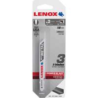 Metal Cutting Jigsaw Blades, Bi-Metal, 18 TPI, 3-5/8" L x 3/8" W PB Rental Co. Ltd.